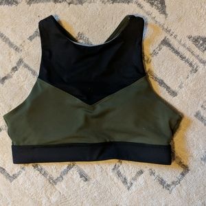 Born Primitive Movement Sports Bra Tactical Green/